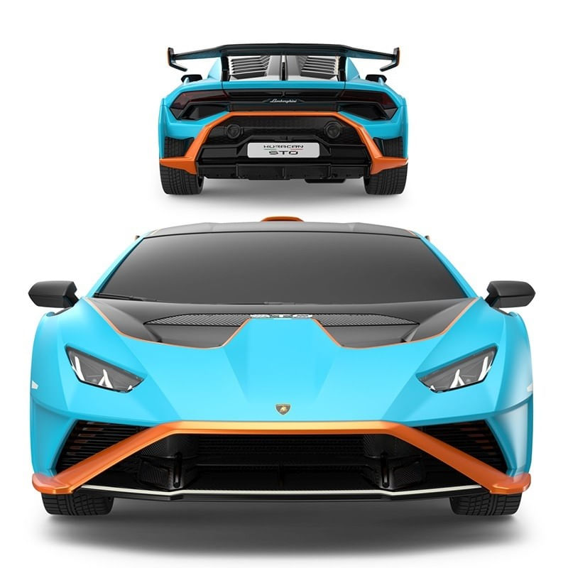 Jucarii, Copii si Bebe - Jucarii si jocuri - Vehicule si jucarii cu telecomanda - Masinute - Masina cu telecomanda lamborghini huracan sto cu scara 1 la 24 - Infinity.ro