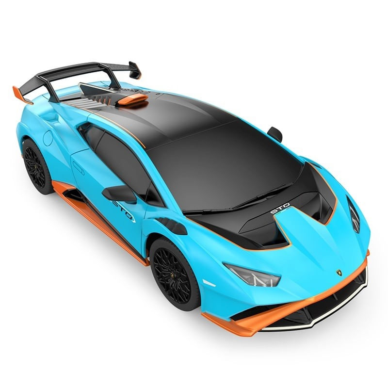 Jucarii, Copii si Bebe - Jucarii si jocuri - Vehicule si jucarii cu telecomanda - Masinute - Masina cu telecomanda lamborghini huracan sto cu scara 1 la 24 - Infinity.ro