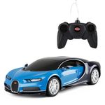 Jucarii, Copii si Bebe - Jucarii si jocuri - Vehicule si jucarii cu telecomanda - Masinute - Masina cu telecomanda bugatti chiron albastru cu scara 1 la 24 - Infinity.ro