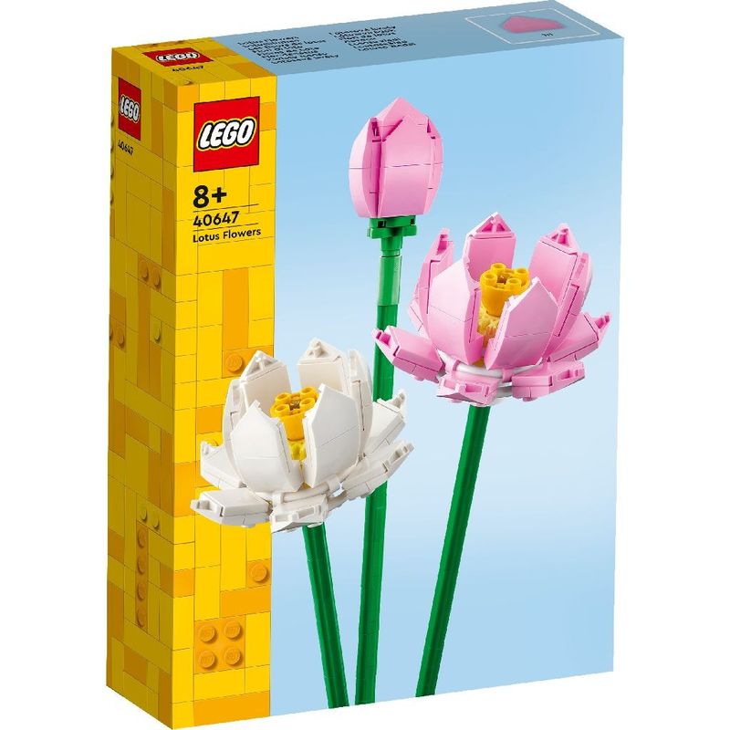 Jucarii, Copii si Bebe - Jucarii si jocuri - Vehicule si jucarii cu telecomanda - Masinute - Lego flowers flori de lotus 40647 - Infinity.ro