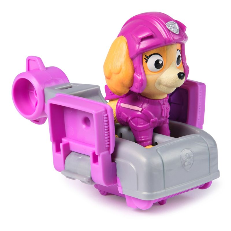 Jucarii, Copii si Bebe - Jucarii si jocuri - Vehicule si jucarii cu telecomanda - Masinute - Patrula catelusilor action pups set vehicul de salvare hoverboard si figurina skye 5 cm - Infinity.ro