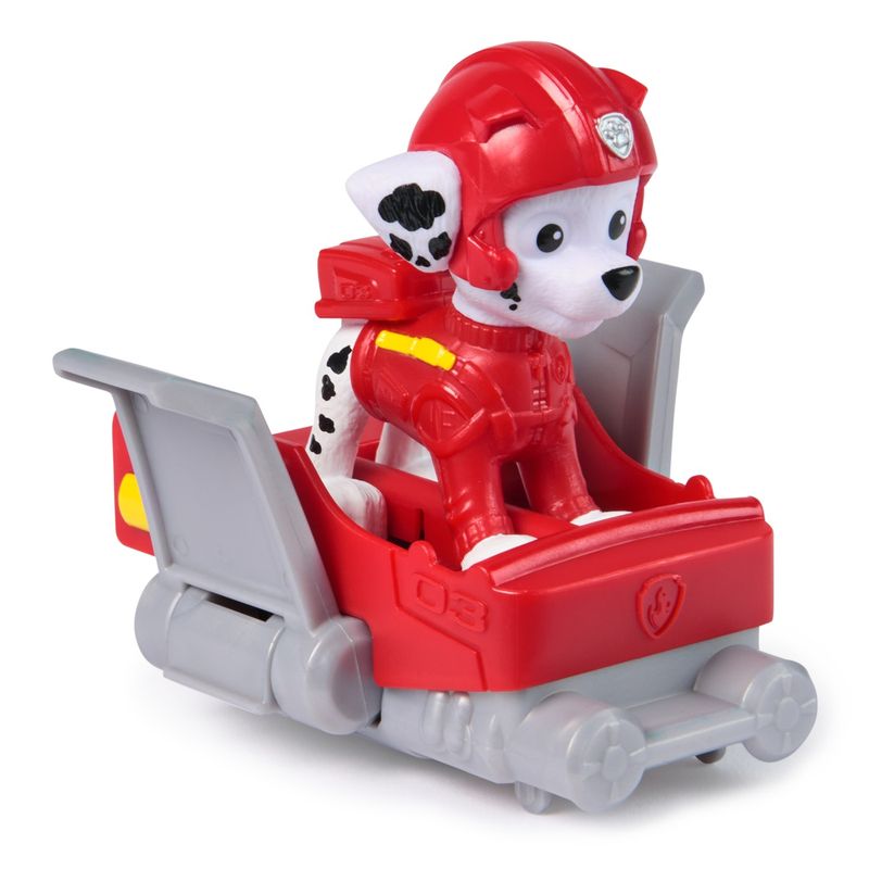 Jucarii, Copii si Bebe - Jucarii si jocuri - Vehicule si jucarii cu telecomanda - Masinute - Patrula catelusilor action pups set vehicul de salvare hoverboard si figurina marshall 5 cm - Infinity.ro