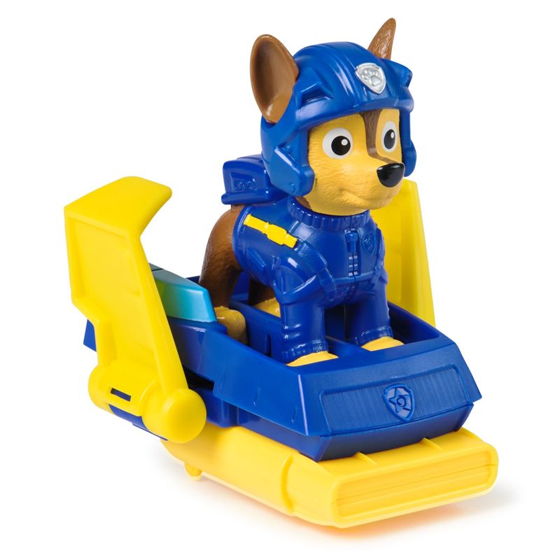 Jucarii, Copii si Bebe - Jucarii si jocuri - Vehicule si jucarii cu telecomanda - Masinute - Patrula catelusilor action pups set vehicul de salvare hoverboard si figurina chase 5 cm - Infinity.ro