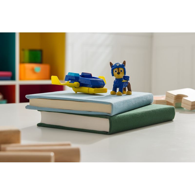 Jucarii, Copii si Bebe - Jucarii si jocuri - Vehicule si jucarii cu telecomanda - Masinute - Patrula catelusilor action pups set vehicul de salvare hoverboard si figurina chase 5 cm - Infinity.ro