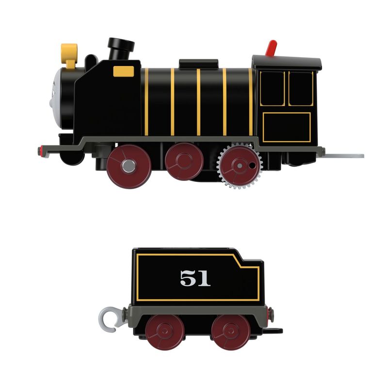 Jucarii, Copii si Bebe - Jucarii si jocuri - Vehicule si jucarii cu telecomanda - Trenulete de jucarie - Thomas locomotiva motorizata hiro cu vagon - Infinity.ro