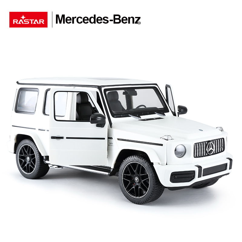 Jucarii, Copii si Bebe - Jucarii si jocuri - Vehicule si jucarii cu telecomanda - Masinute - Masina cu telecomanda mercedes-benz g63 alb scara 1 la 14 - Infinity.ro