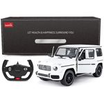 Jucarii, Copii si Bebe - Jucarii si jocuri - Vehicule si jucarii cu telecomanda - Masinute - Masina cu telecomanda mercedes-benz g63 alb scara 1 la 14 - Infinity.ro