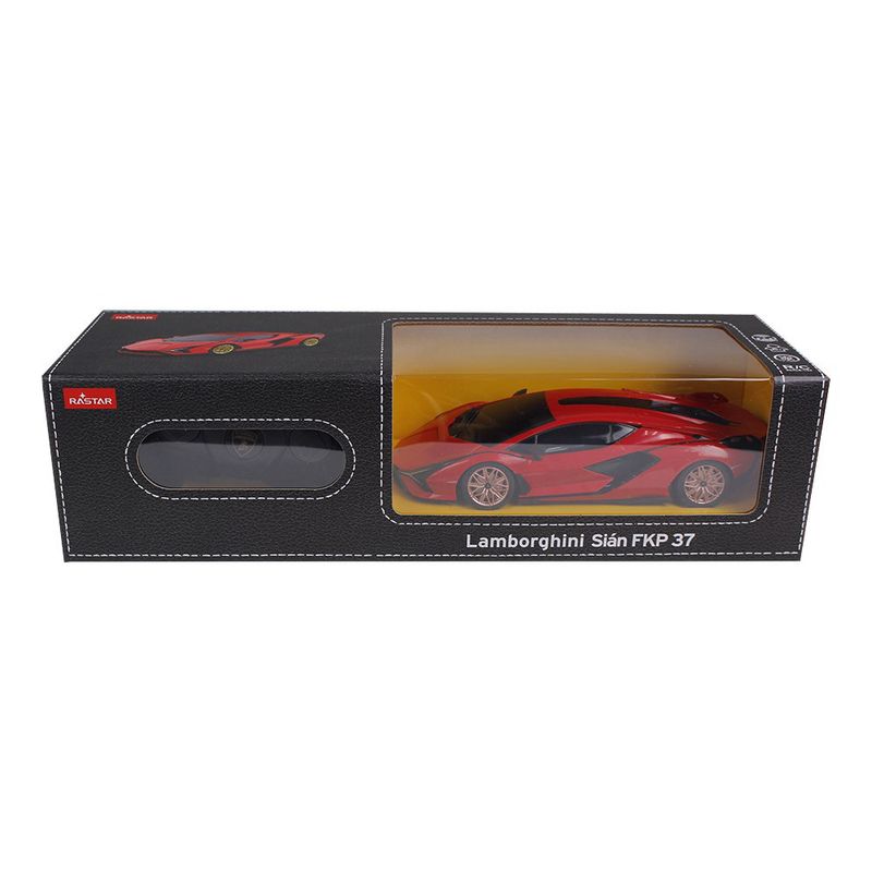 Jucarii, Copii si Bebe - Jucarii si jocuri - Vehicule si jucarii cu telecomanda - Masinute - Masina cu telecomanda lamborghini sian rosu cu scara 1 la 24 - Infinity.ro