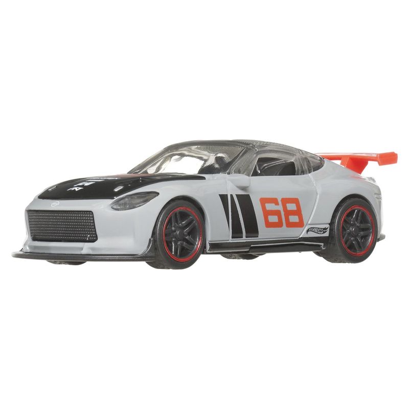 Jucarii, Copii si Bebe - Jucarii si jocuri - Vehicule si jucarii cu telecomanda - Masinute - Hot wheels masinuta metalica cu sistem pull back 2023 nissan z custom hw modified scara 1:43 - Infinity.ro