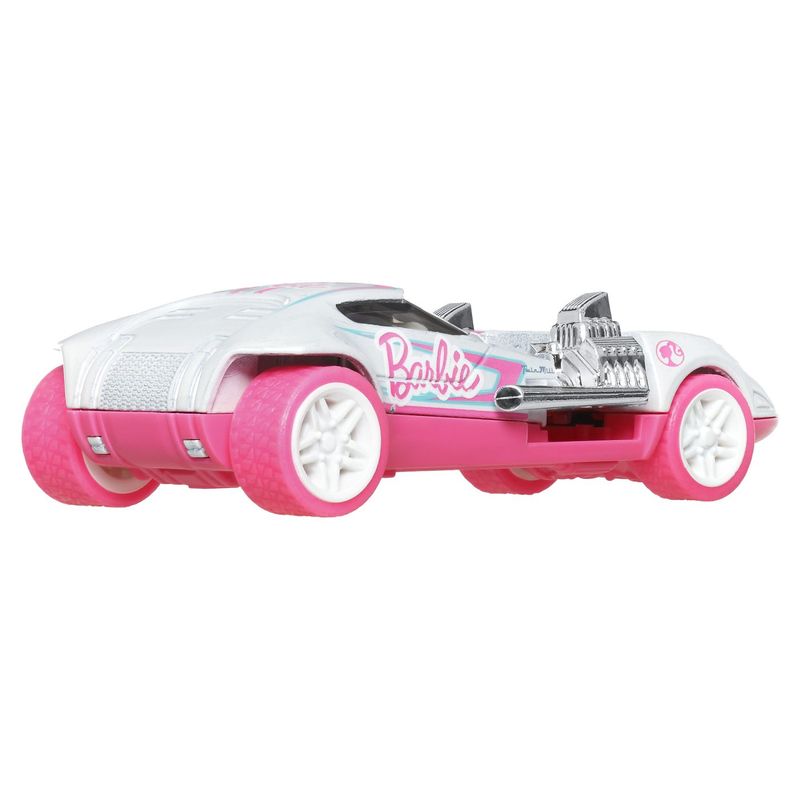 Jucarii, Copii si Bebe - Jucarii si jocuri - Vehicule si jucarii cu telecomanda - Masinute - Hot wheels masinuta metalica cu sistem pull back barbie twin mill street power scara 1:43 - Infinity.ro