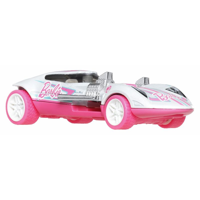 Jucarii, Copii si Bebe - Jucarii si jocuri - Vehicule si jucarii cu telecomanda - Masinute - Hot wheels masinuta metalica cu sistem pull back barbie twin mill street power scara 1:43 - Infinity.ro