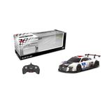 Jucarii, Copii si Bebe - Jucarii si jocuri - Vehicule si jucarii cu telecomanda - Masinute - Masina cu telecomanda audi r8 lms performance alb scara 1 la 18 - Infinity.ro