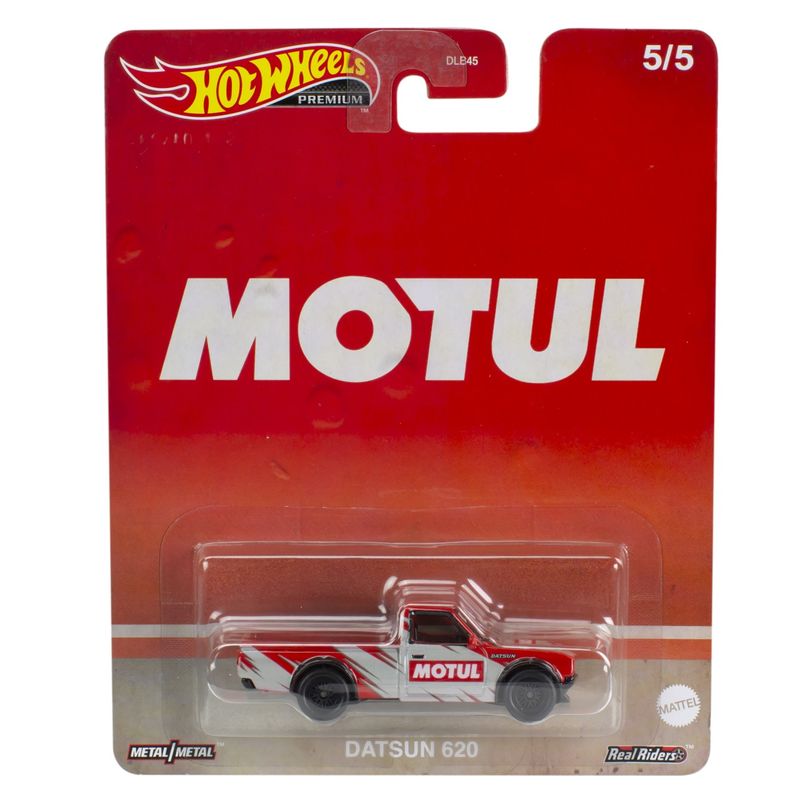 Jucarii, Copii si Bebe - Jucarii si jocuri - Vehicule si jucarii cu telecomanda - Masinute - Hot wheels premium real riders pop culture masinuta metalica datsun 620 scara 1:64 - Infinity.ro