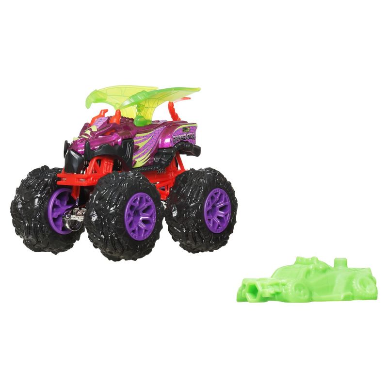 Jucarii, Copii si Bebe - Jucarii si jocuri - Vehicule si jucarii cu telecomanda - Masinute - Hot wheels monster truck masinuta dragonizer scara 1:64 - Infinity.ro