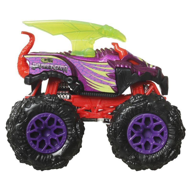 Jucarii, Copii si Bebe - Jucarii si jocuri - Vehicule si jucarii cu telecomanda - Masinute - Hot wheels monster truck masinuta dragonizer scara 1:64 - Infinity.ro