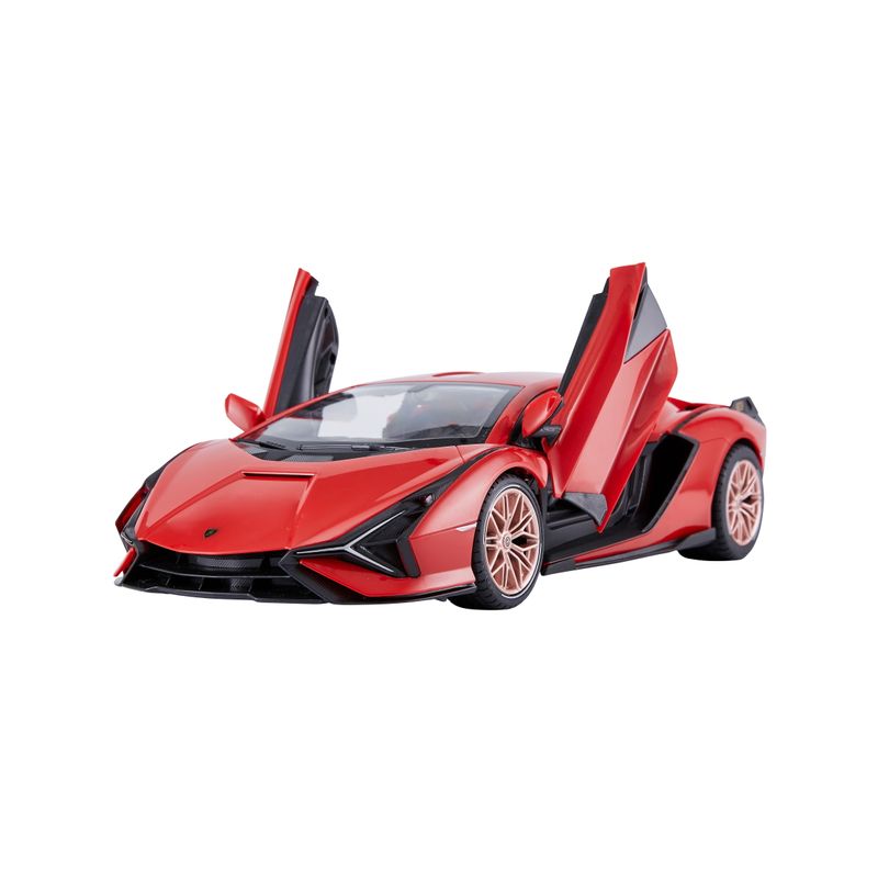 Jucarii, Copii si Bebe - Jucarii si jocuri - Vehicule si jucarii cu telecomanda - Masinute - Masina cu telecomanda lamborghini sian rosu cu scara 1 la 14 - Infinity.ro