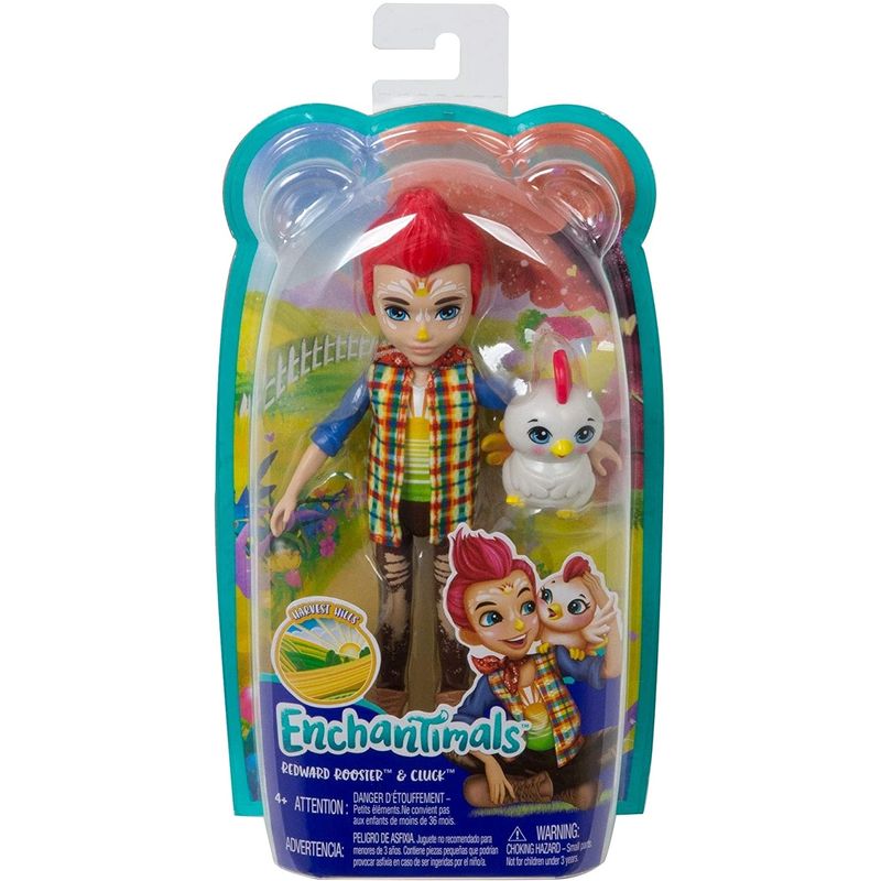 Jucarii, Copii si Bebe - Jucarii si jocuri - Papusi si accesorii - Papusi - Enchantimals papusi si animalute redward rooster si cluck - Infinity.ro