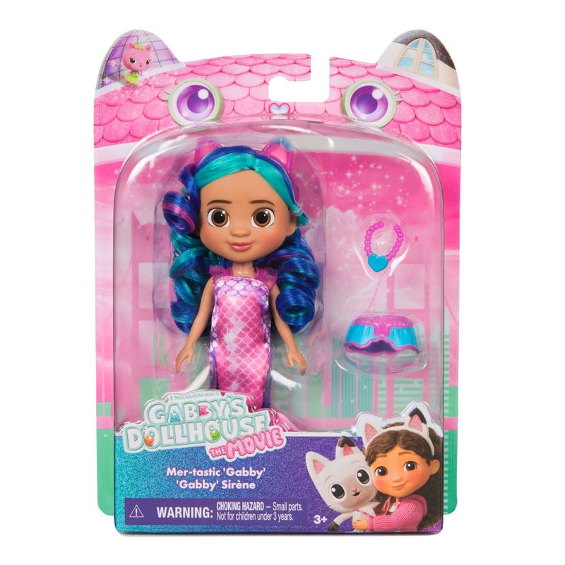 Jucarii, Copii si Bebe - Jucarii si jocuri - Papusi si accesorii - Papusi - Gabbys dollhouse filmul papusa sirena cu accesorii - Infinity.ro
