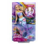 Jucarii, Copii si Bebe - Jucarii si jocuri - Papusi si accesorii - Papusi - Barbie papusa sirena floare magica cu par blond si coada albastra - Infinity.ro