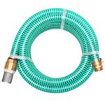 Casa si Gradina - Gradinarit si plante - Instalatii si accesorii pentru irigatii - Furtunuri de gradina si accesorii - Furtun de aspiratie, conectori de alama, 4 m,  25 mm, verde - Infinity.ro