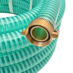 Casa si Gradina - Gradinarit si plante - Instalatii si accesorii pentru irigatii - Furtunuri de gradina si accesorii - Furtun de aspiratie, conectori de alama, 4 m,  25 mm, verde - Infinity.ro