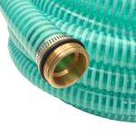 Casa si Gradina - Gradinarit si plante - Instalatii si accesorii pentru irigatii - Furtunuri de gradina si accesorii - Furtun de aspiratie, conectori de alama, 4 m,  25 mm, verde - Infinity.ro