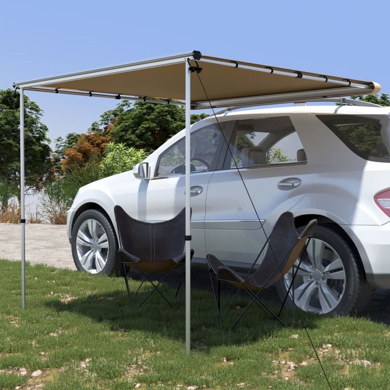 Sport si Outdoor - Camping - Corturi camping - Copertina pentru camping & rulote, bej, 2,4x2x2,15 m - Infinity.ro