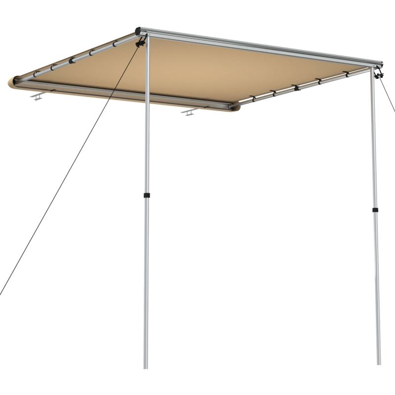 Sport si Outdoor - Camping - Corturi camping - Copertina pentru camping & rulote, bej, 2,4x2x2,15 m - Infinity.ro