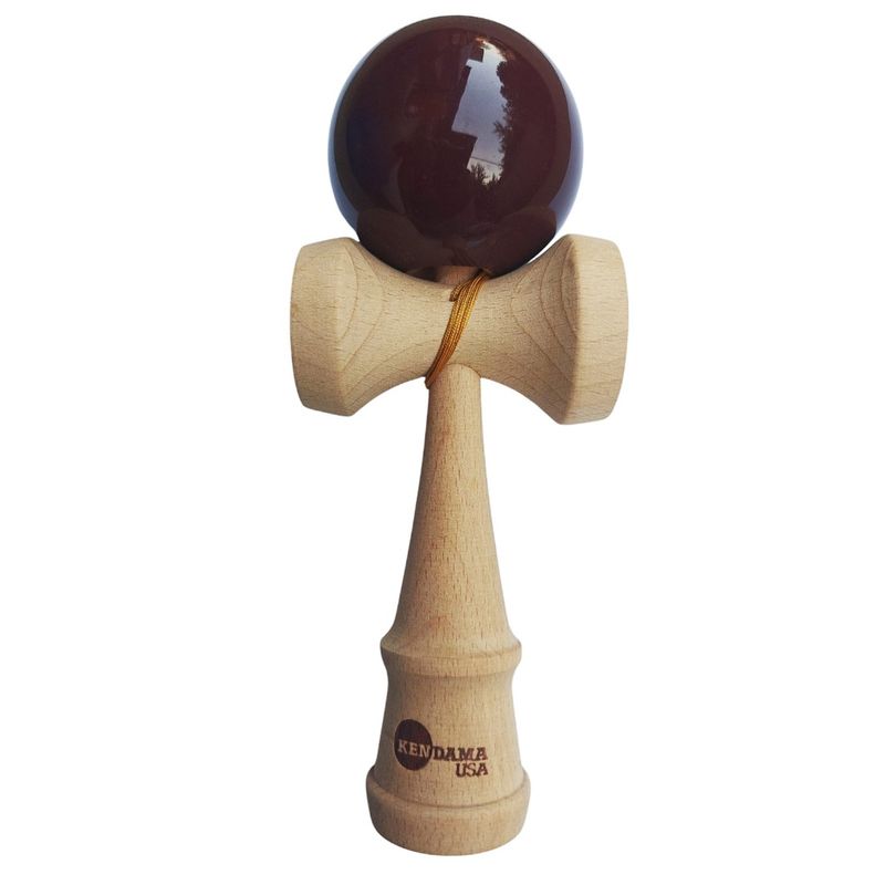 Jucarii, Copii si Bebe - Jucarii si jocuri - Jucarii & jocuri educative - Jucarii interactive - Kendama profesionala, Bila din lemn + Sticker pentru telefon, 122KD - Infinity.ro