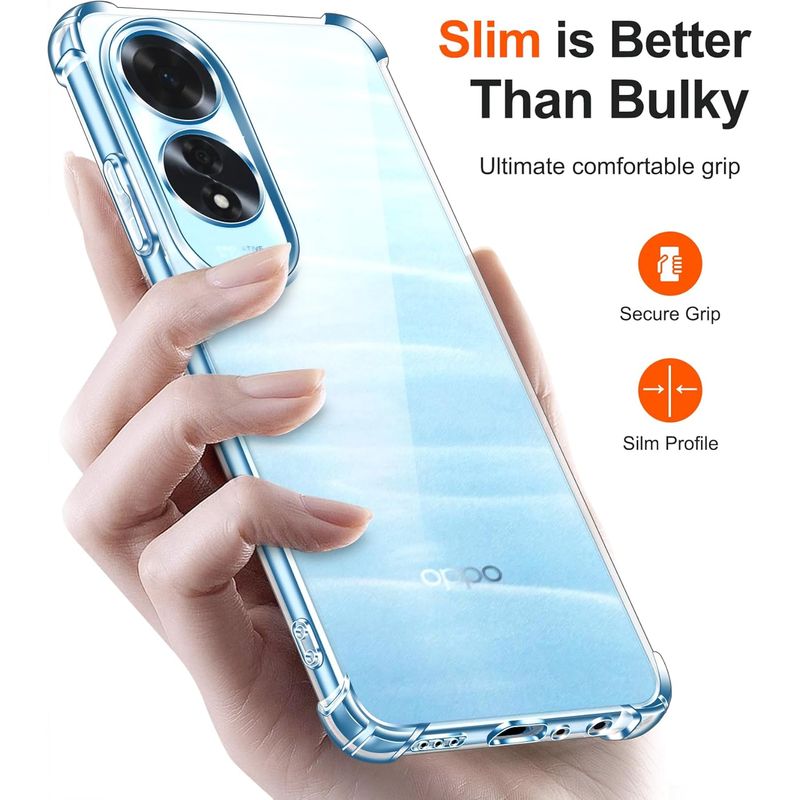 Laptop, Telefoane si Tablete - Telefoane mobile si accesorii - Accesorii Telefoane - Huse telefoane - Husa Anti soc, transparenta compatibila cu OPPO A60 4G - Infinity.ro