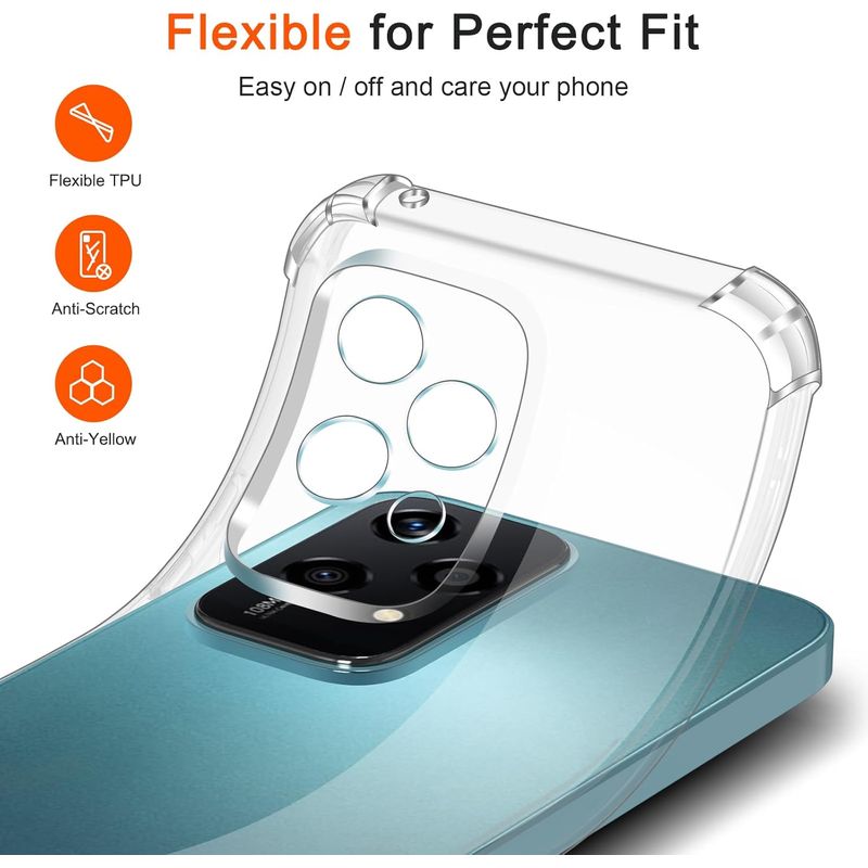 Laptop, Telefoane si Tablete - Telefoane mobile si accesorii - Accesorii Telefoane - Huse telefoane - Husa Anti soc, transparenta compatibila cu Honor 200 Lite 5G - Infinity.ro