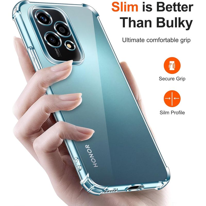Laptop, Telefoane si Tablete - Telefoane mobile si accesorii - Accesorii Telefoane - Huse telefoane - Husa Anti soc, transparenta compatibila cu Honor 200 Lite 5G - Infinity.ro