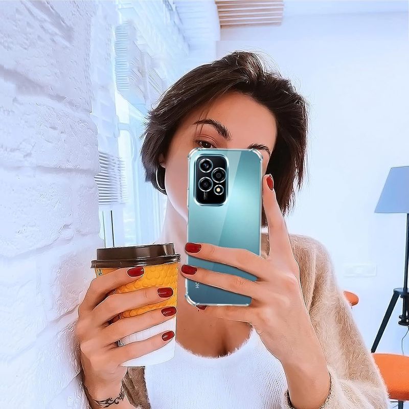 Laptop, Telefoane si Tablete - Telefoane mobile si accesorii - Accesorii Telefoane - Huse telefoane - Husa Anti soc, transparenta compatibila cu Honor 200 Lite 5G - Infinity.ro