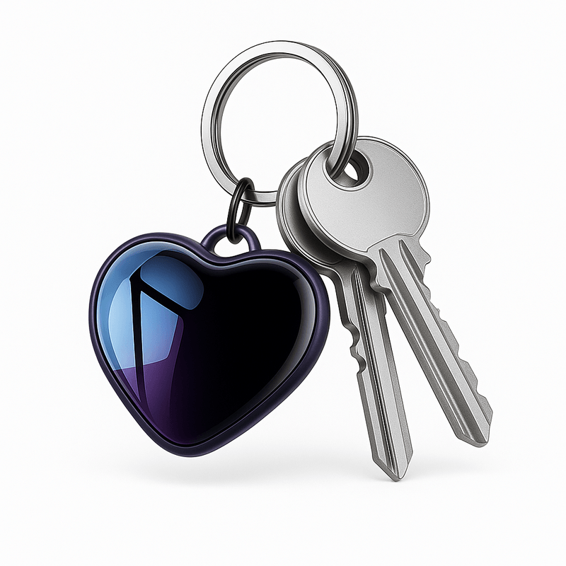 Produse digitale - Reportofon Spion CLC Q66 8GB, medalion inima, 96h inregistrare, activare vocala, DSP, baterie reincarcabila - Infinity.ro