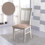 Casa si Gradina - Textile si covoare - Huse pentru mobilier - Set huse scaune, elastica, bej, 2 bucati - Infinity.ro