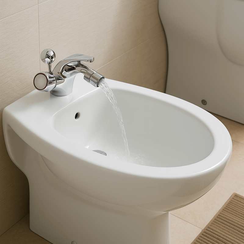 Casa si Gradina - Sanitare - Lavoar baie si accesorii - Baterii sanitare - Baterie bideu Remer Rubinetterie Classic 23Y, monocomandata, ventil pop-up, crom lucios, alama - Infinity.ro