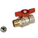 Casa si Gradina - Sanitare - Instalatii hidro - Robineti - Robinet 1" MT - Giacomini - "bila patrata" - Infinity.ro