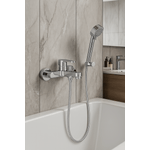 Casa si Gradina - Sanitare - Lavoar baie si accesorii - Baterii sanitare - Set baterie cada si dus Remer Rubinetterie Winner W02, monocomanda, cartus ceramic, montare rapida, 4 tipuri de jeturi - Infinity.ro