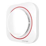 Casa si Gradina - Sanitare - Suporturi si accesorii baie - Sisteme de ventilatie - Ventilator baie VentEurope ROUND100, diametru 100 mm, debit 105 mc/h, IP24, 2 trepte, 17W silentios, flansa scurtata - Infinity.ro