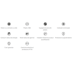 Casa si Gradina - Sanitare - Suporturi si accesorii baie - Sisteme de ventilatie - Ventilator baie VentEurope FANCY125BD, diametru 125 mm, debit 180 mc/h, clapeta anti-retur, IP24, silentios, economic - Infinity.ro