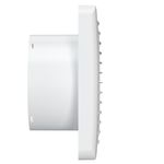 Casa si Gradina - Sanitare - Suporturi si accesorii baie - Sisteme de ventilatie - Ventilator baie VentEurope CLASSIC100BDHT, 100 mm, clapeta anti-retur, temporizator, senzor de umiditate, 97 mc/h - Infinity.ro