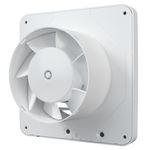 Casa si Gradina - Sanitare - Suporturi si accesorii baie - Sisteme de ventilatie - Ventilator baie VentEurope CLASSIC100BDHT, 100 mm, clapeta anti-retur, temporizator, senzor de umiditate, 97 mc/h - Infinity.ro