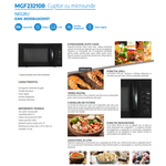 Electronice si Electrocasnice - Aragazuri, cuptoare si hote - Cuptoare - Cuptoare cu microunde - Cuptor cu microunde Beko MGF23210B, Putere 800 W, 23 L, 8 programe AutoCook, 5 trepte de putere, functie dezghetare - Infinity.ro