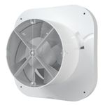 Casa si Gradina - Sanitare - Suporturi si accesorii baie - Sisteme de ventilatie - Ventilator baie VentEurope ROUND100BD, 100 mm, debit 105 mc/h, clapeta antiretur, IP24, 2 trepte, 17W silentios - Infinity.ro