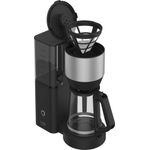 Electronice si Electrocasnice - Electrocasnice bucatarie - Preparare bauturi - Cafetiere - Cafetiera BEKO CFM7353I, 1.3l, 1150W, 10 cesti, oprire automata, sistem anti-picurare DripStop, Keep Warm - Infinity.ro
