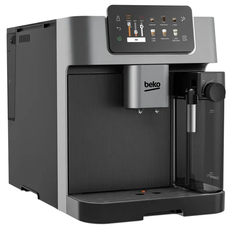 Electronice si Electrocasnice - Electrocasnice bucatarie - Preparare bauturi - Espressoare - Espressor automat BEKO CaffeExperto CEG7348X, 2l, 1350W, 19 bar, 18 bauturi, 13 setari de macinare GrindPro - Infinity.ro