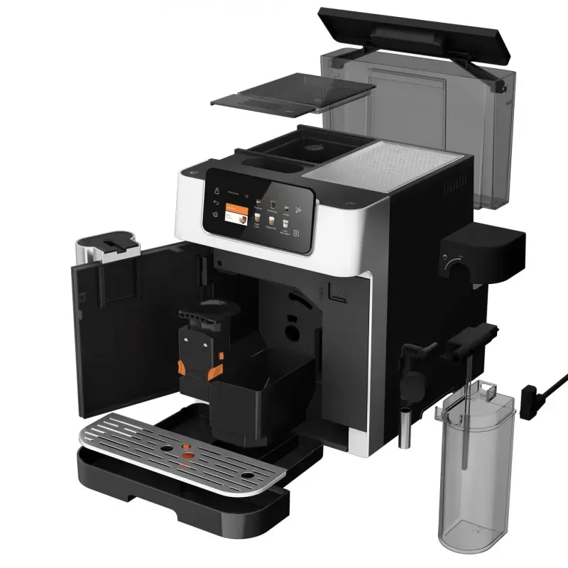 Electronice si Electrocasnice - Electrocasnice bucatarie - Preparare bauturi - Espressoare - Espressor automat BEKO CaffeExperto CEG7348X, 2l, 1350W, 19 bar, 18 bauturi, 13 setari de macinare GrindPro - Infinity.ro