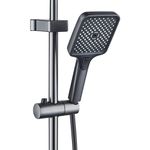 Casa si Gradina - Sanitare - Cazi si cabine de dus - Coloane si seturi de dus - Coloana de dus La Brocca BAS003, 4 functii, Display LCD, Montare rapida, Jet reglabil, functie ploaie, Functie bideu - Infinity.ro