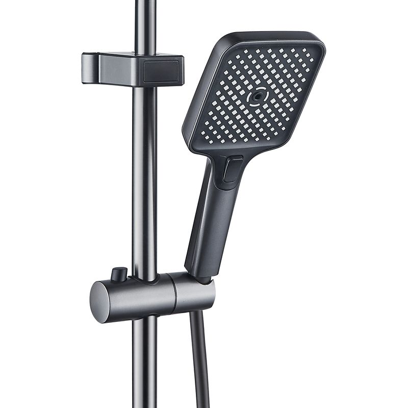 Casa si Gradina - Sanitare - Cazi si cabine de dus - Coloane si seturi de dus - Coloana de dus La Brocca BAS003, 4 functii, Display LCD, Montare rapida, Jet reglabil, functie ploaie, Functie bideu - Infinity.ro