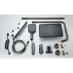 Casa si Gradina - Sanitare - Cazi si cabine de dus - Coloane si seturi de dus - Coloana de dus La Brocca BAS003, 4 functii, Display LCD, Montare rapida, Jet reglabil, functie ploaie, Functie bideu - Infinity.ro